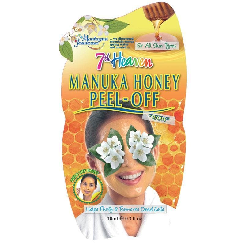 7th Heaven Manuka Honey Peel Off Mask 10ml front image on Livehealthy HK imported from Australia