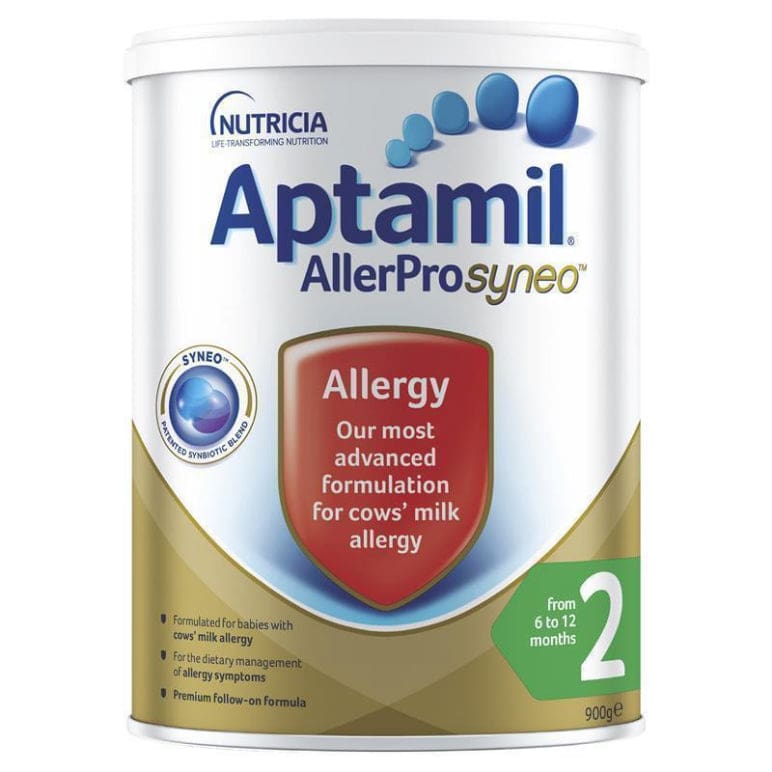 Aptamil AllerPro Syneo 2 Allergy Premium Baby Follow-On Formula From 6-12 Months 900g front image on Livehealthy HK imported from Australia