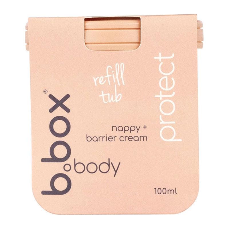 B.Box Body Protect Nappy + Barrier Cream 100ml Jar Refill front image on Livehealthy HK imported from Australia