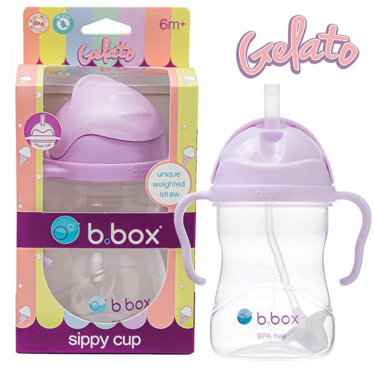 B.Box Sippy Cup Gelato Boysenberry 240ml front image on Livehealthy HK imported from Australia