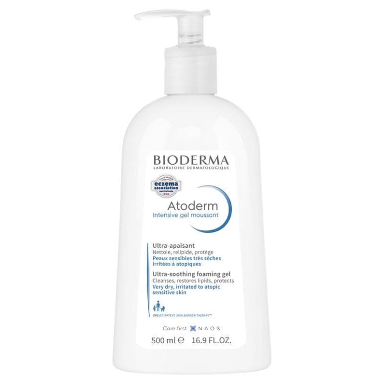 Bioderma Atoderm Intensive Gel Moussant front image on Livehealthy HK imported from Australia