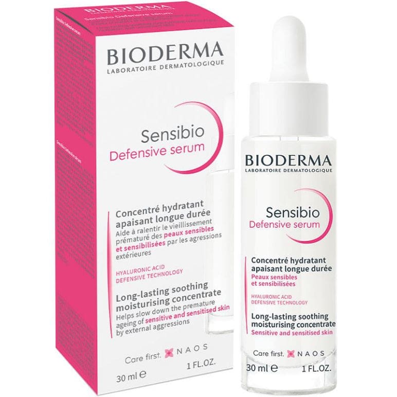 Bioderma Sensibio Defensive Serum 30ml front image on Livehealthy HK imported from Australia