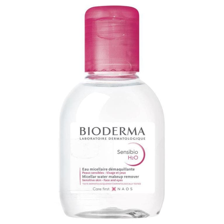 Bioderma Sensibio H2O Soothing Micellar Water Cleanser 100ml front image on Livehealthy HK imported from Australia