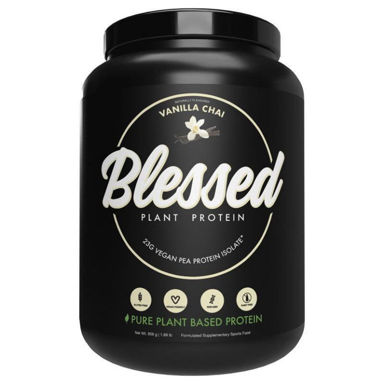 Blessed Protein Vanilla Chai 858g front image on Livehealthy HK imported from Australia
