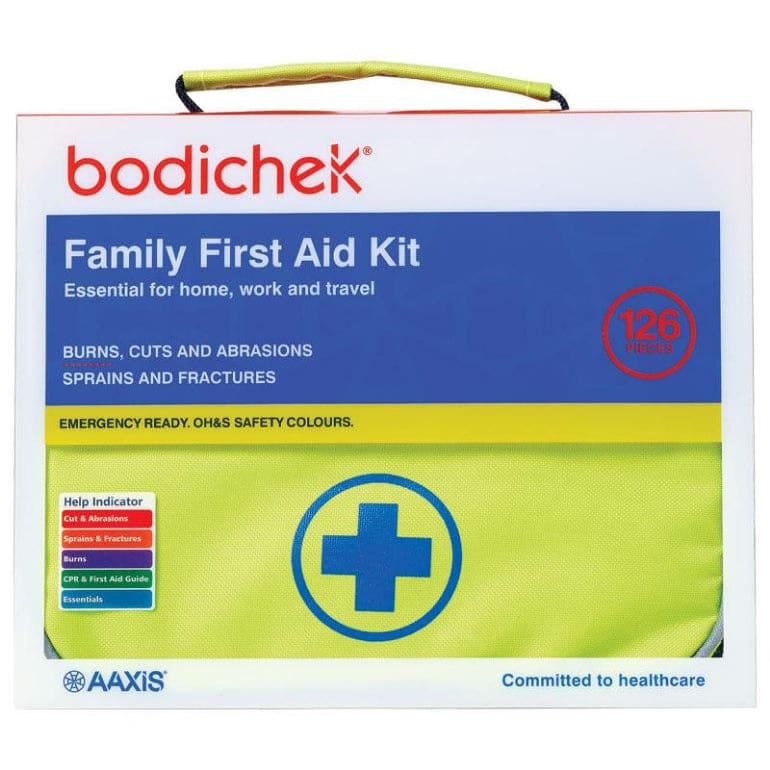 Bodichek First Aid Kit 126 Pieces front image on Livehealthy HK imported from Australia