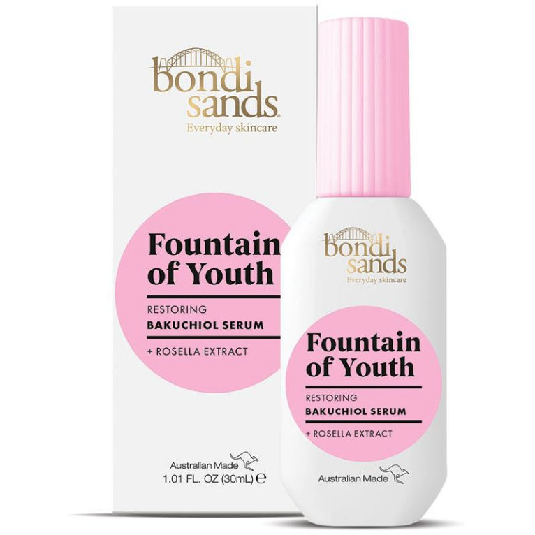 Bondi Sands Everyday Skincare Fountain Of Youth Bakuchiol Serum 30ml front image on Livehealthy HK imported from Australia
