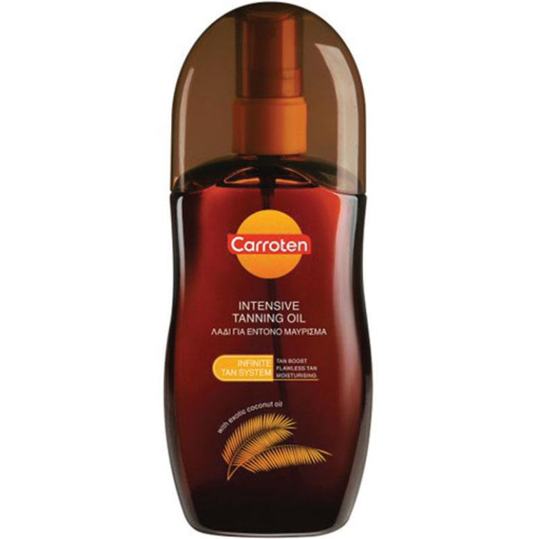 Carroten Intensive Tanning Oil 125ml front image on Livehealthy HK imported from Australia