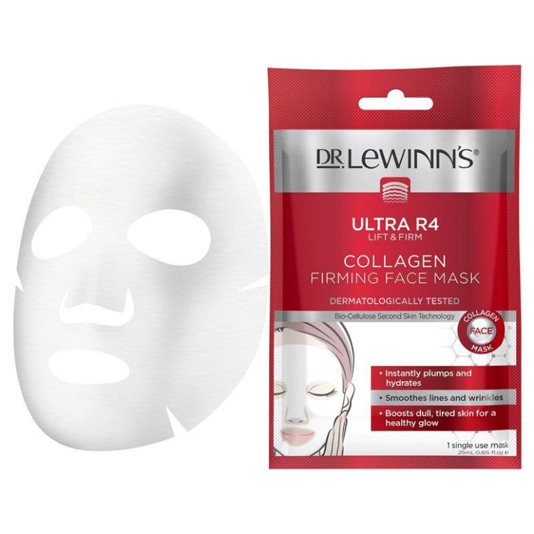 Dr LeWinn's Ultra R4 Collagen Firming Face Mask front image on Livehealthy HK imported from Australia