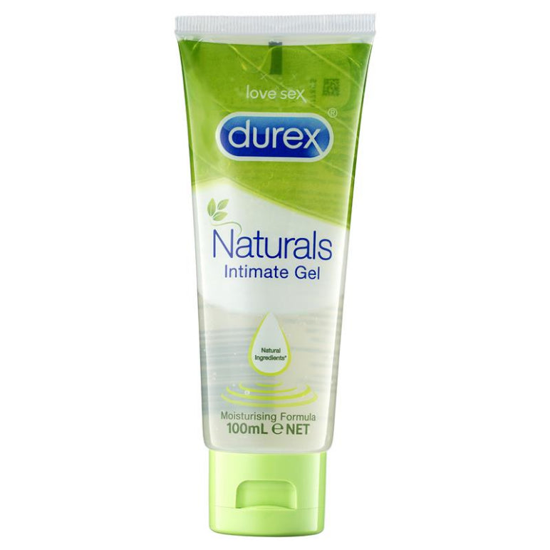Durex Naturals Intimate Gel 100ml front image on Livehealthy HK imported from Australia