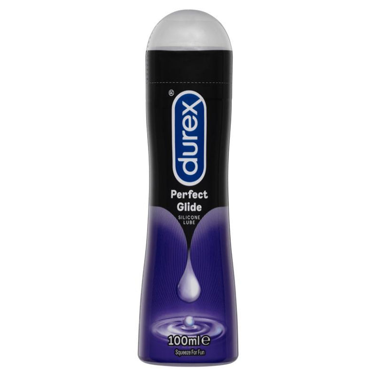 Durex Perfect Glide Silicone Intimate Lubricant 100 ml front image on Livehealthy HK imported from Australia