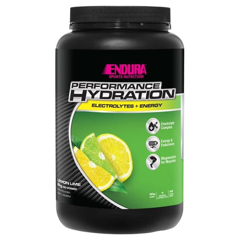 Endura Performance Hydration Lemon Lime 2kg front image on Livehealthy HK imported from Australia