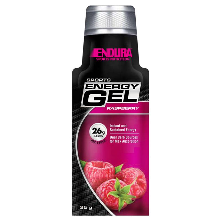 Endura Sports Gel Raspberry 35g front image on Livehealthy HK imported from Australia