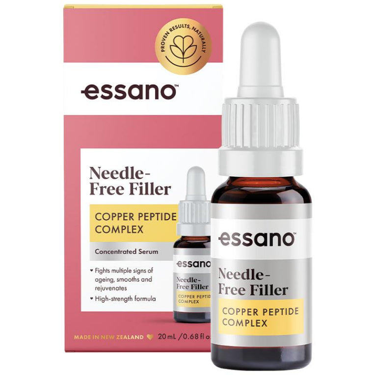 Essano Needle Free Filler Concentrated Serum 20ml front image on Livehealthy HK imported from Australia