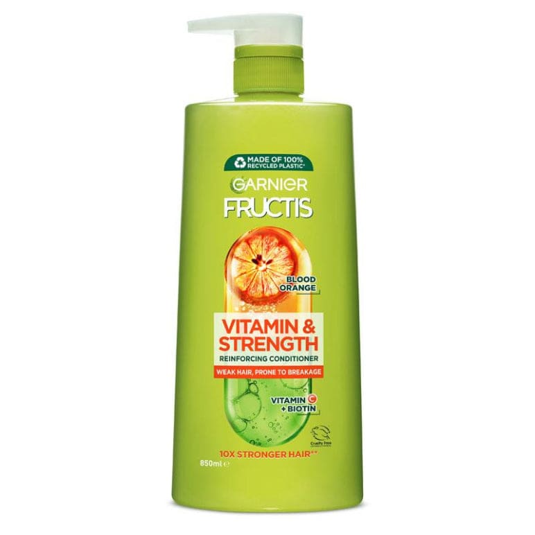 Garnier Fructis Vitamin & Strength Reinforcing Conditioner 850ml front image on Livehealthy HK imported from Australia