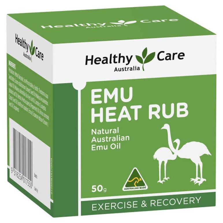 Healthy Care Emu Arthritis & Muscle Rub 50g front image on Livehealthy HK imported from Australia