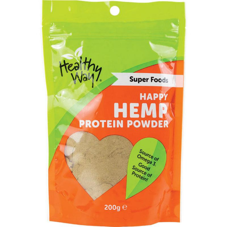 Healthy Way Happy Hemp Powder 200g front image on Livehealthy HK imported from Australia