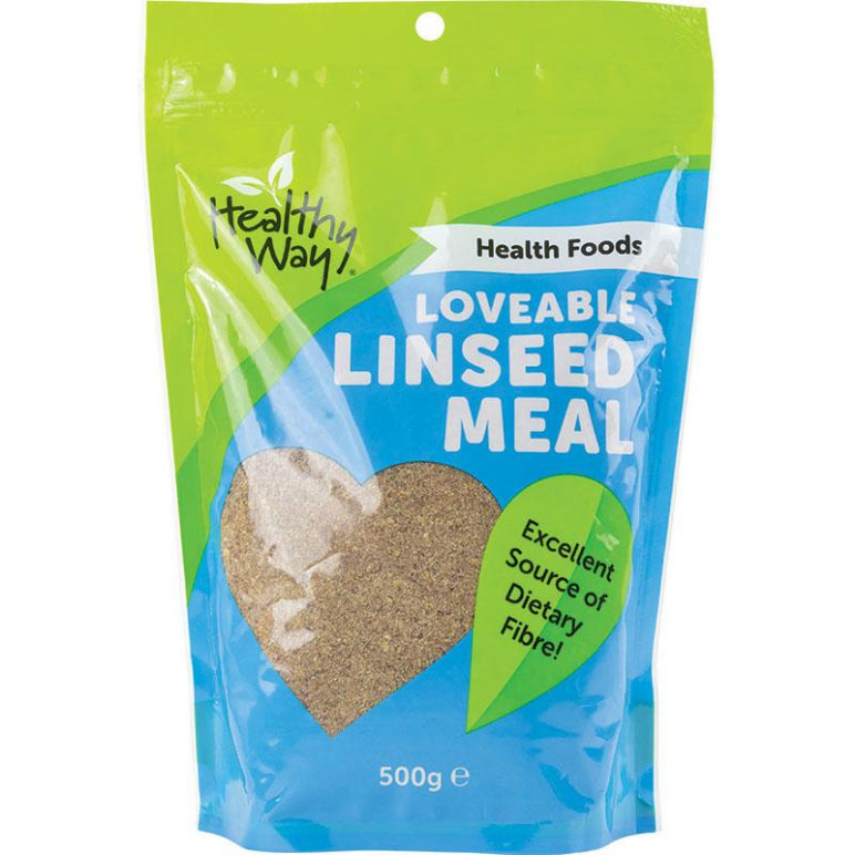 Healthy Way Loveable Linseed Meal 500g front image on Livehealthy HK imported from Australia