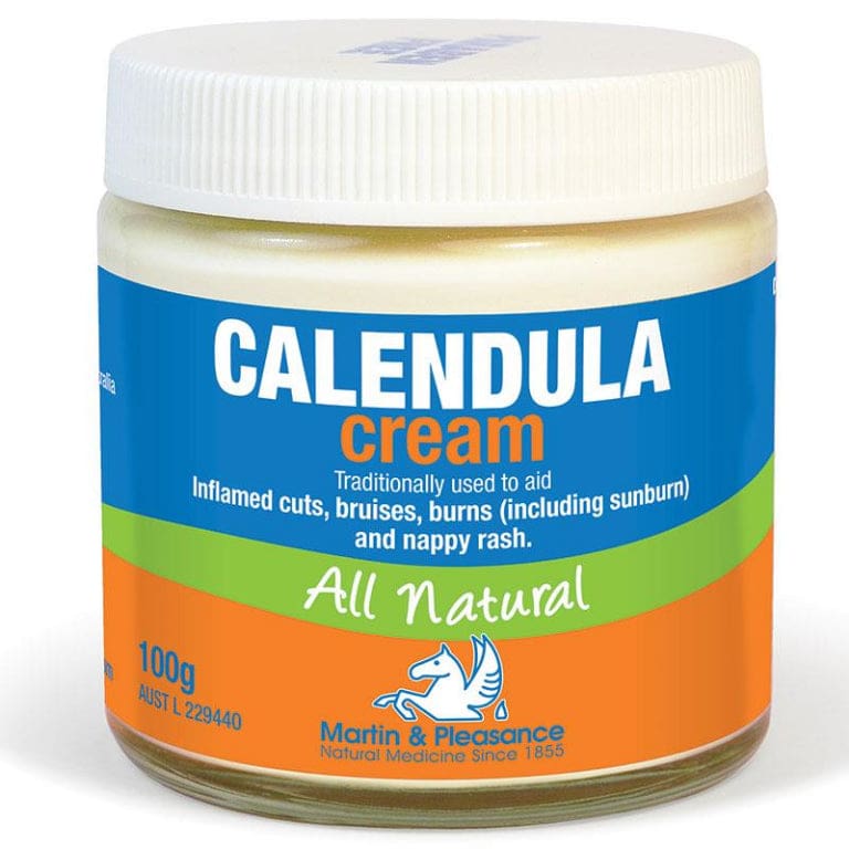 Herbal Cream Calendula 100g front image on Livehealthy HK imported from Australia