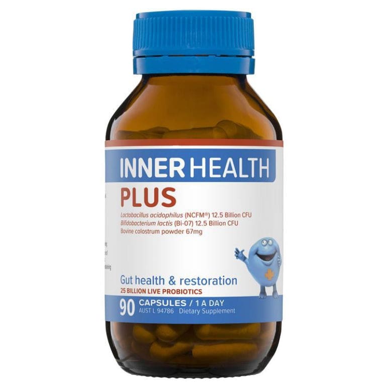 Inner Health Plus 90 Capsules Fridge Line front image on Livehealthy HK imported from Australia