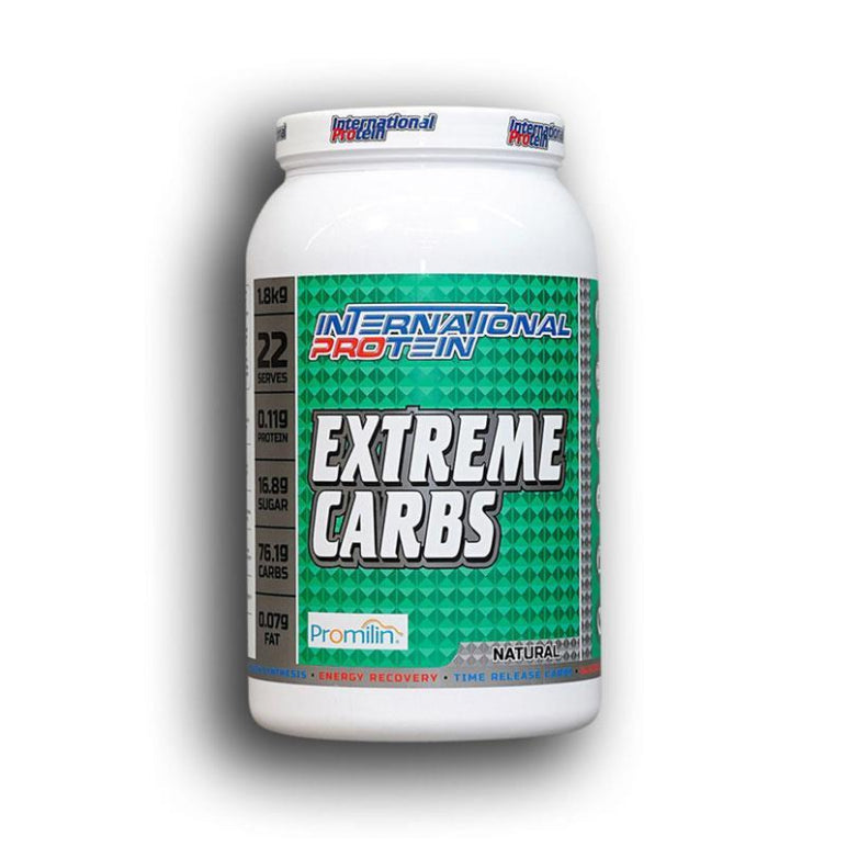 International Protein Extreme Carbs 1.8kg front image on Livehealthy HK imported from Australia