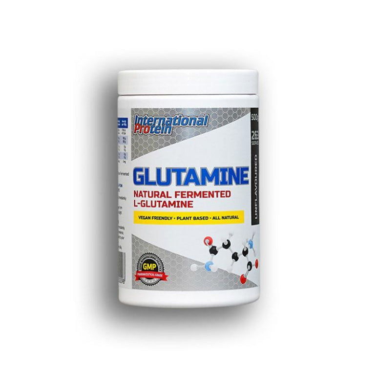International Protein Glutamine 500g front image on Livehealthy HK imported from Australia
