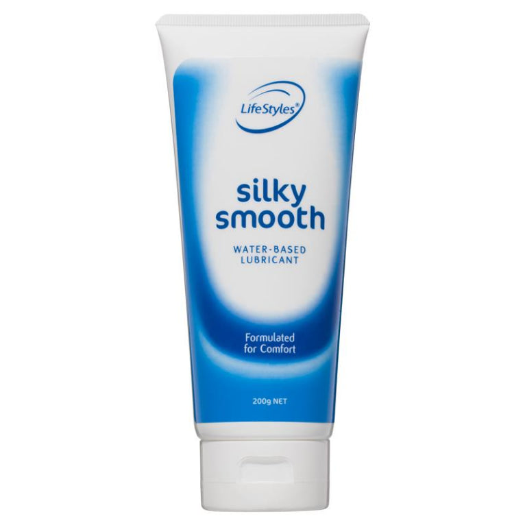 LifeStyles Silky Smooth Lubricant 200g front image on Livehealthy HK imported from Australia