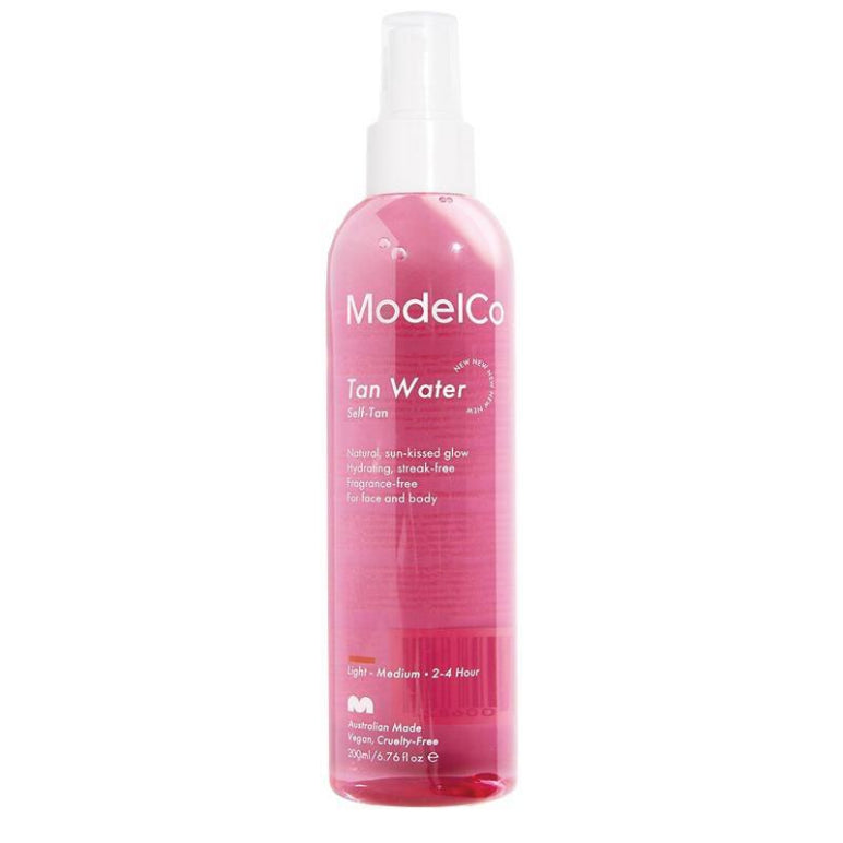 ModelCo Tan Water For Face & Body front image on Livehealthy HK imported from Australia