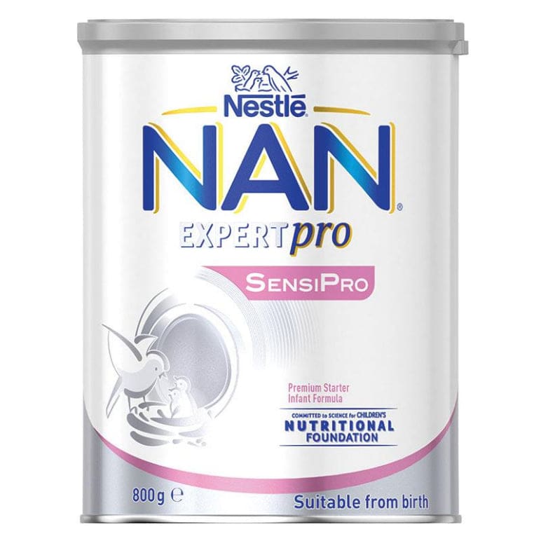 Nestlé NAN EXPERTpro SENSIpro Baby Infant Formula, From Birth to 12 Months – 800g front image on Livehealthy HK imported from Australia