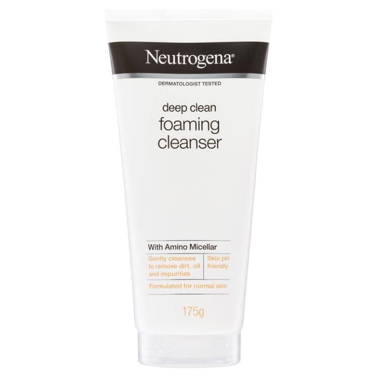 Neutrogena Deep Clean Foaming Cleanser 175g front image on Livehealthy HK imported from Australia
