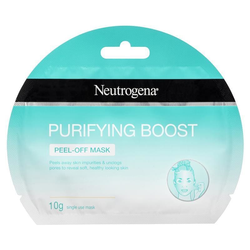Neutrogena Deep Clean Purifying Peel Off Mask 10g front image on Livehealthy HK imported from Australia