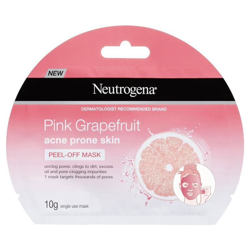 Neutrogena Oil Free Pink Grapefruit Mask 10g front image on Livehealthy HK imported from Australia