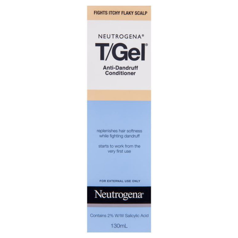 Neutrogena T/Gel Anti-Dandruff Conditioner 130mL front image on Livehealthy HK imported from Australia
