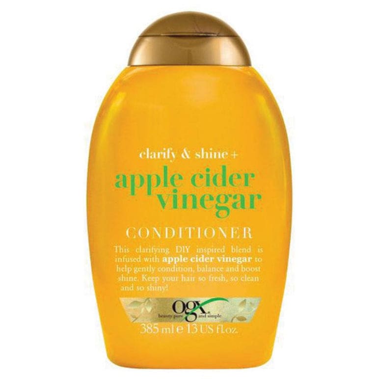 OGX Apple Cider Vinegar Clarifying Conditioner For Oily And Greasy Hair 385ml front image on Livehealthy HK imported from Australia