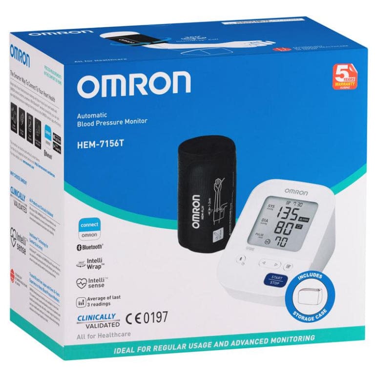 Buy Omron HEM7156T Plus Blood Pressure Monitor | Free Delivery To HK ...