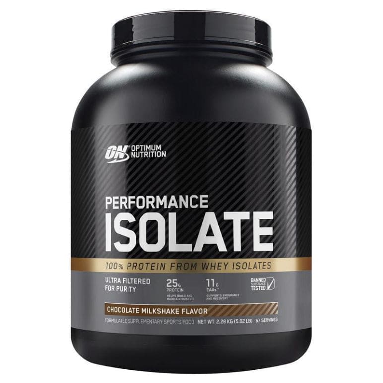 Optimum Nutrition Isolate Vanilla Softserve 2.27kg front image on Livehealthy HK imported from Australia