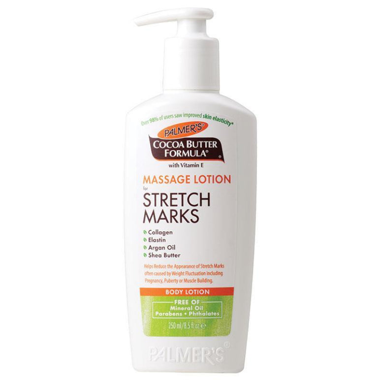 Palmer's Cocoa Butter Massage Lotion for Stretch Marks 250ml front image on Livehealthy HK imported from Australia