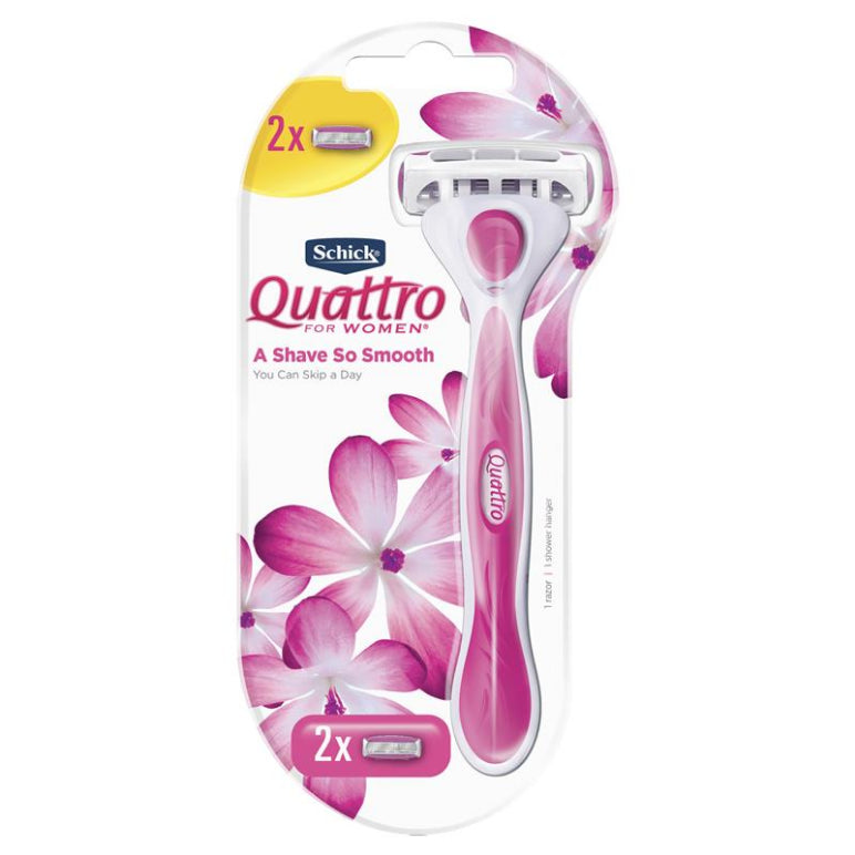 Schick Quattro Women Kit front image on Livehealthy HK imported from Australia