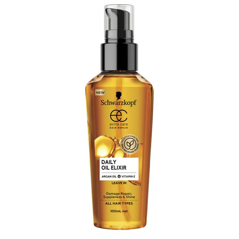 Schwarzkopf Extra Care Daily Oil Elixir 100ml front image on Livehealthy HK imported from Australia