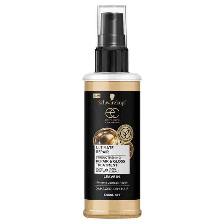 Schwarzkopf Extra Care Ultimate Repair Strengthening Repair & Gloss Treatment 120ml front image on Livehealthy HK imported from Australia
