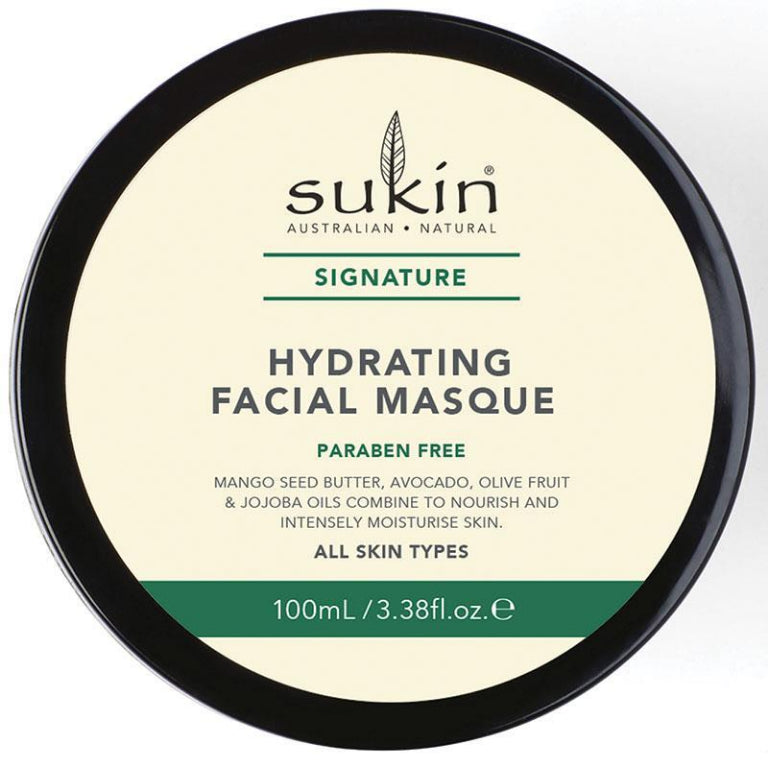 Sukin Signature Hydrating Facial Masque 100ml front image on Livehealthy HK imported from Australia