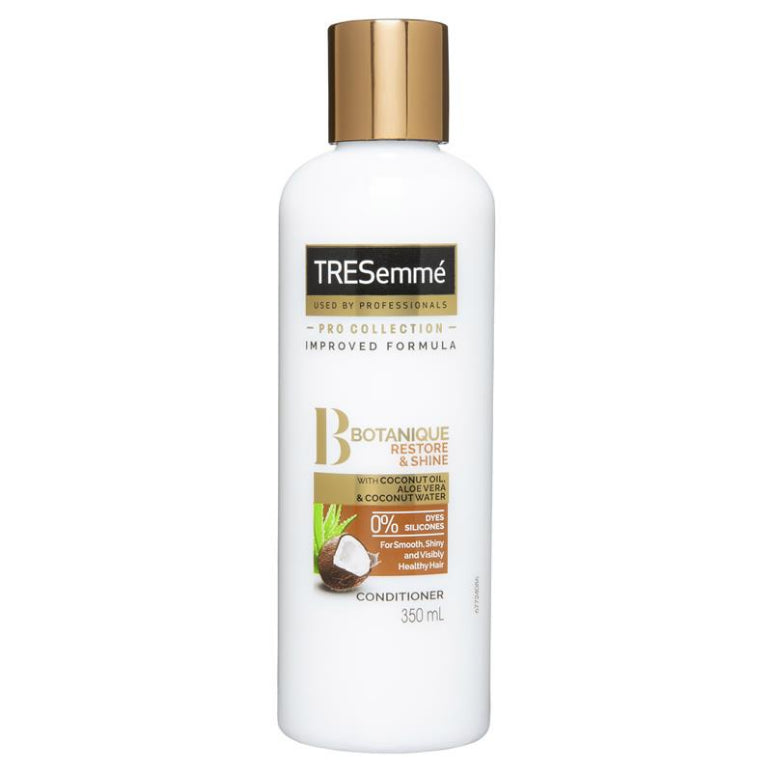Tresemme Botanique Restore & Shine Conditioner 350ml front image on Livehealthy HK imported from Australia