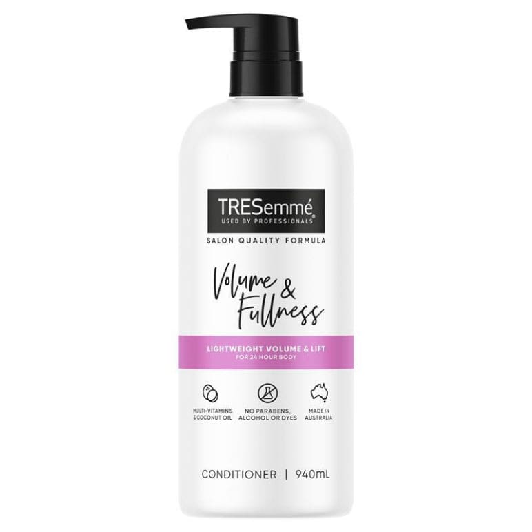 Tresemme Conditioner Volume & Fullness 940ml front image on Livehealthy HK imported from Australia