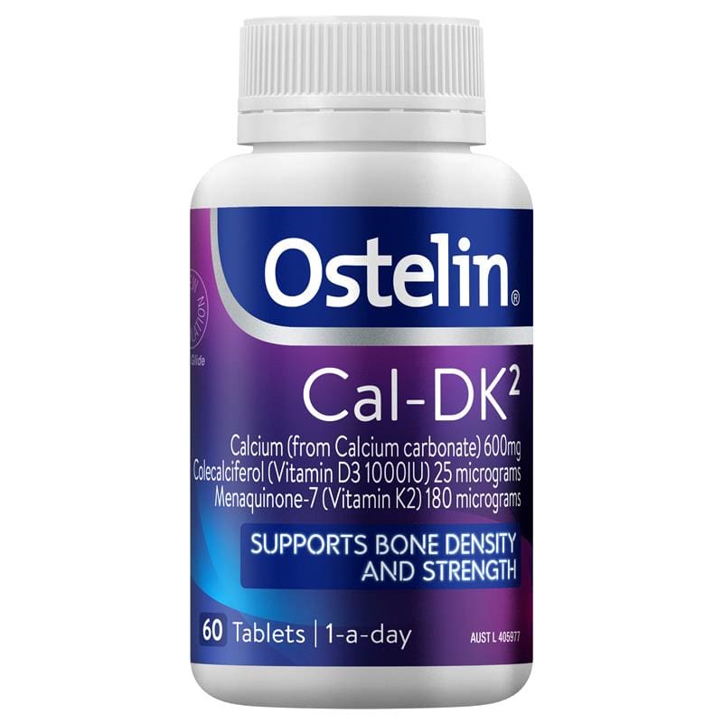 Ostelin Cal-DK2 60 Tablets | Live Healthy Store HK - Ostelin / Vitamins & Supplements