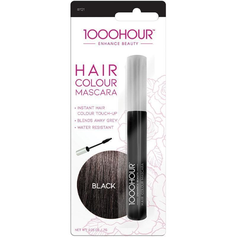 1000 Hour Hair Colour Mascara Black front image on Livehealthy HK imported from Australia