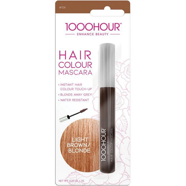 1000 Hour Hair Colour Mascara Light Brown front image on Livehealthy HK imported from Australia
