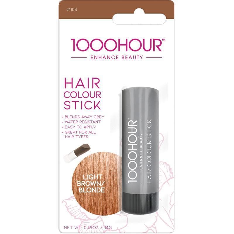 1000 Hour Hair Colour Stick Light Brown front image on Livehealthy HK imported from Australia