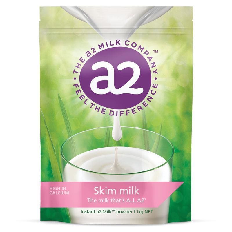 A2 Milk Powder Skim 1kg front image on Livehealthy HK imported from Australia