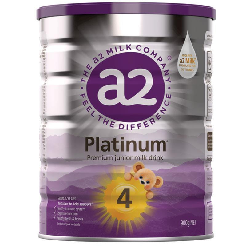 A2 Platinum Premium Junior Milk Drink Stage 4 From 4 Years 900g front image on Livehealthy HK imported from Australia