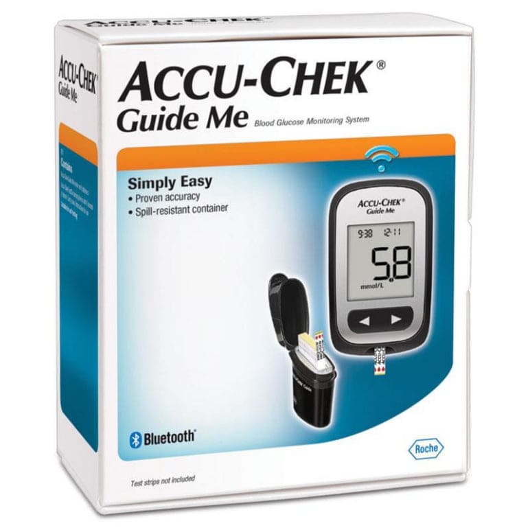 Accu Chek Guide Me Meter Kit front image on Livehealthy HK imported from Australia