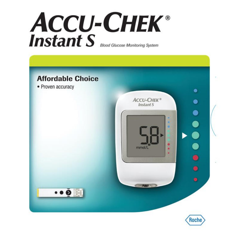 Accu Chek Instant S Meter Kit front image on Livehealthy HK imported from Australia